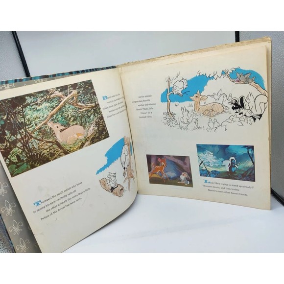 Vintage Walt Disney's The Story of Bambi Magic Mirror LP Record Album 1960 1960s - Picture 3 of 16